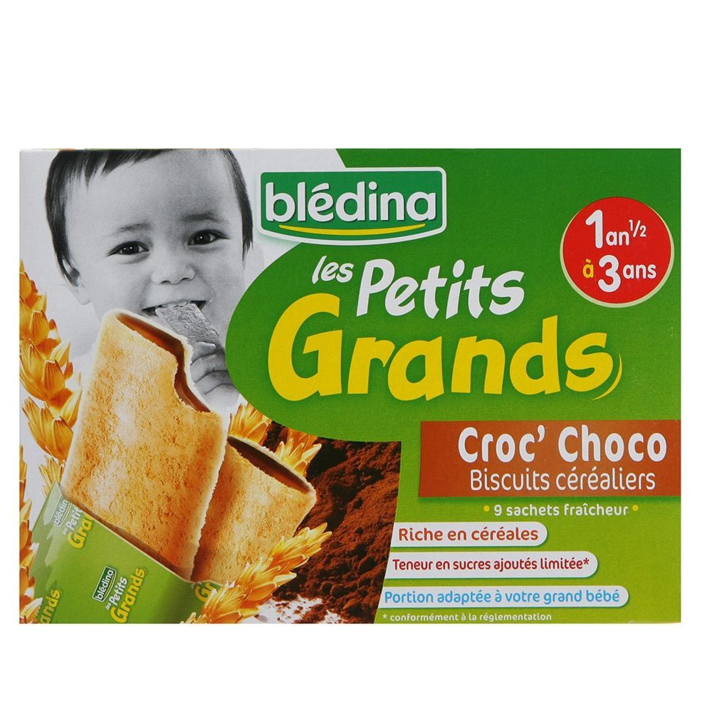 Biscuits Croc' Choco BLEDINA Comparateur, Avis, Prix Consobaby