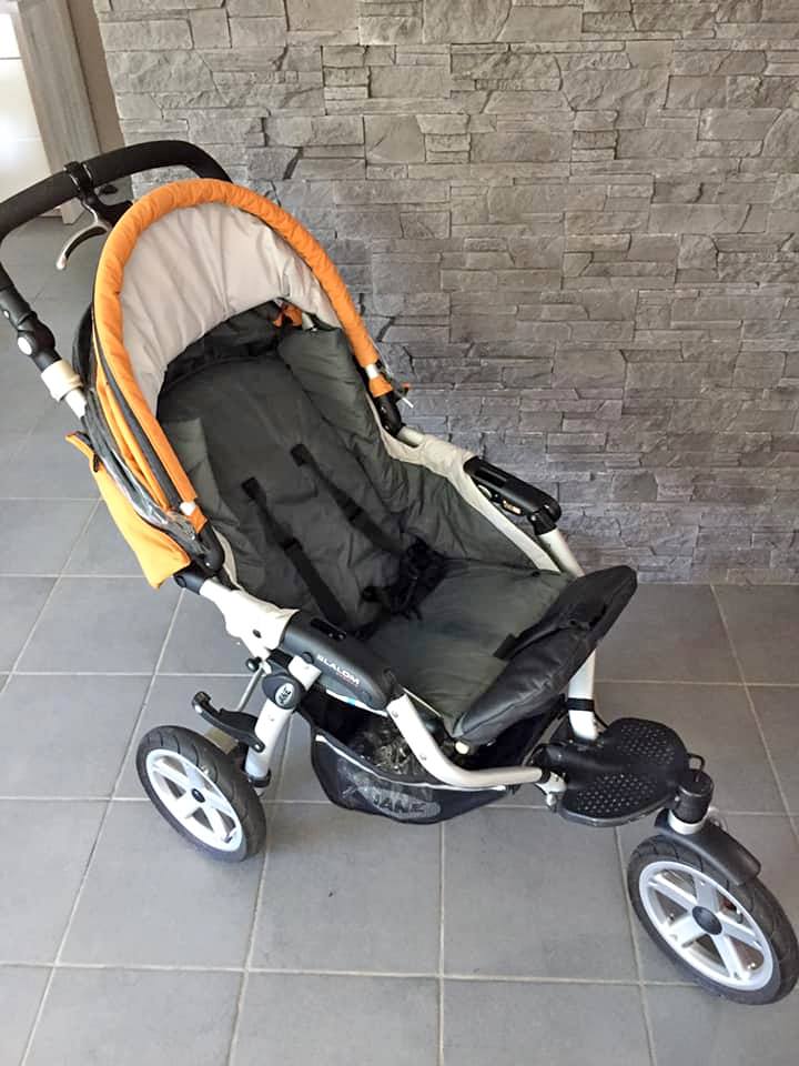 poussette jane 3 roues slalom pro
