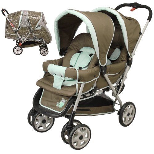 poussette double age différent