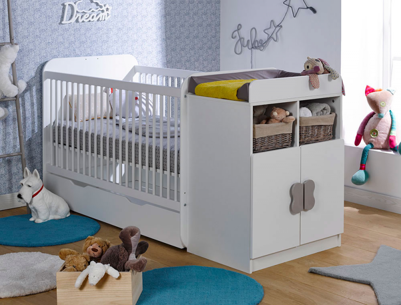 Lit bébé combiné et évolutif Madrid