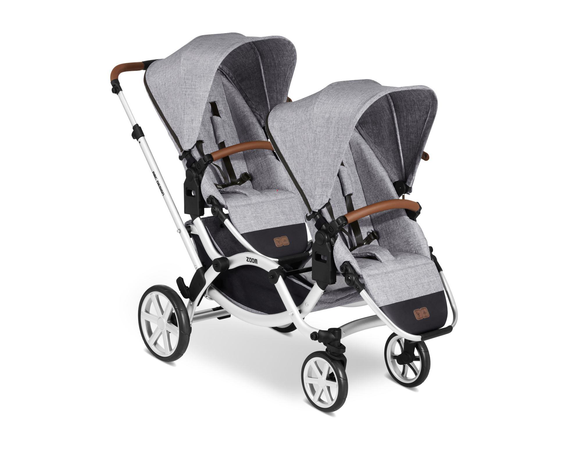 Poussette jumeaux Zoom ABC DESIGN Comparateur, Avis, Prix Consobaby