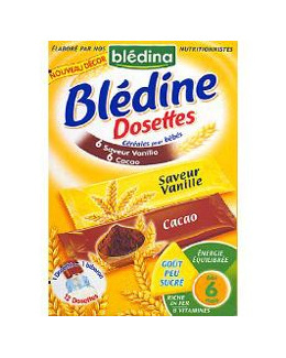 Blédine 12 Dosettes individuelles vanille/cacao