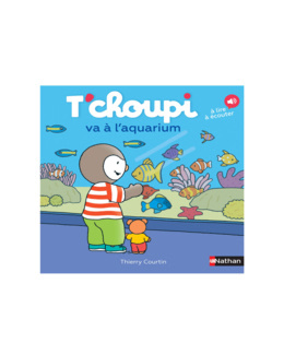 Livre T'choupi va à l'aquarium