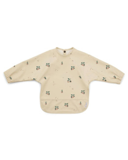 Bavoir à manches Merle - Peach / Sea shell mix