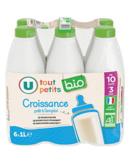Lait de croissance Bio
