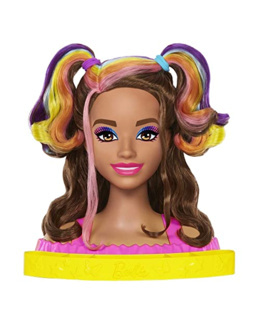 Poupée Barbie Princesse Barbie Dreamtopia Ronde blonde avec mèche rose