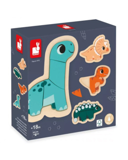 4 Puzzles Evolutifs Dino
