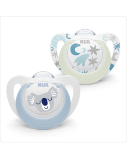 Sucettes physiologiques Starlight
