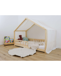 Toile de lit cabane