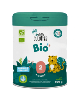 Lait de suite formule épaissie 2ème âge bio de 6 à 12 mois