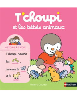 Livre T'choupi et les bébés animaux