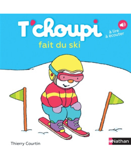 Livre T'choupi fait du ski