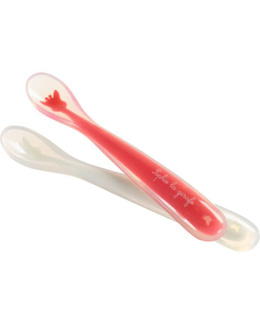 Cuillère douce en silicone Sophie la girafe