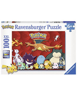 Puzzle XXL - Mes Pokémon préférés - 100 pièces