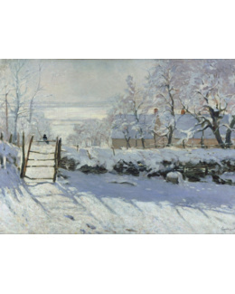 Puzzle Claude Monet : La Pie, 1868-1869