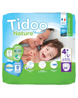 Couches écologiques T4+ Single (9-20kg)