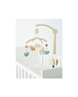 Mobile musical Babou & Kendi en bois