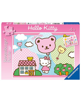 Puzzle - Hello Kitty s'envole - 2x20 pièces
