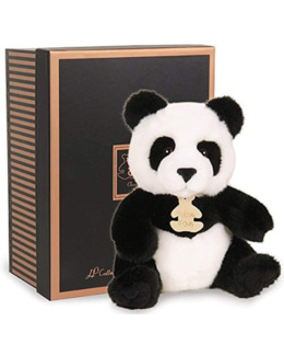 Doudou et Compagnie Peluche Panda Les Authentiques Collection Prestige
