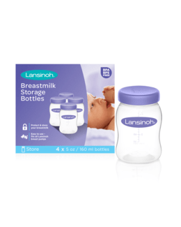 Pots de conservation de lait maternel