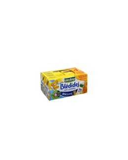 BLEDINA - Blédidej - Lait et Céréales - Biscuité 4x250 ml