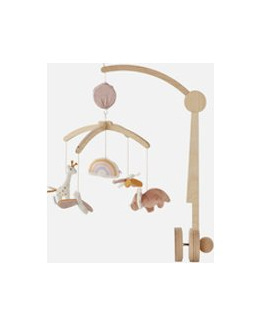 Mobile musical en bois Popsie