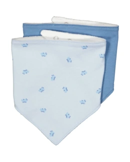 Lot de 2 foulards-bavoirs