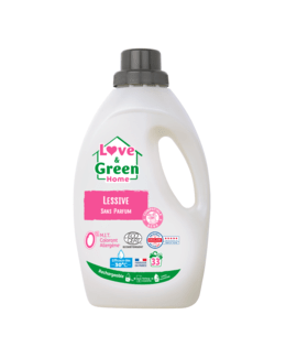 Lessive certifiée Ecodétergent sans Parfum