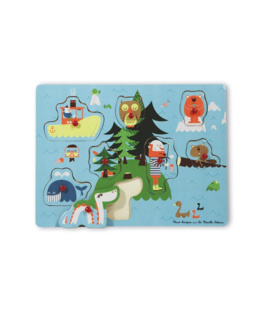 Puzzle bois La Forêt