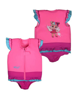 Maillot de bain flottant fille : Cocotte Rose