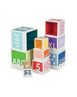 Pyramide couleurs et alphabet