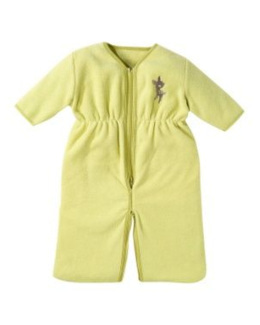 Gigoteuse polaire bebe transformable en combinaison 