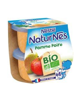 Naturnes Bio Pomme Poire