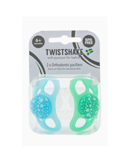 Lot de 2 sucettes bébé orthodontiques 6m+
