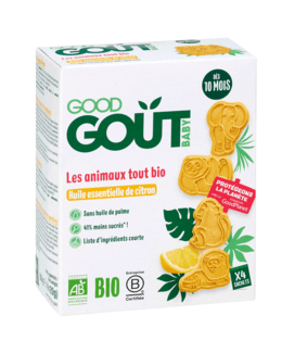 Biscuits Animaux tout bio au Citron