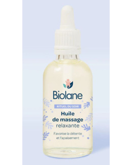 Huile de massage relaxante