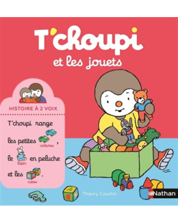 Livre T'choupi et les jouets
