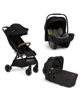 Poussette trio trvl lx + siège auto pipa next + nacelle lytl 