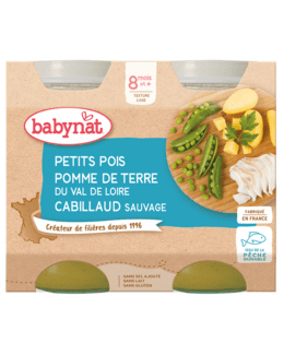 Pomme de terre du Val de Loire Tomate d'Aquitaine Cabillaud Sauvage