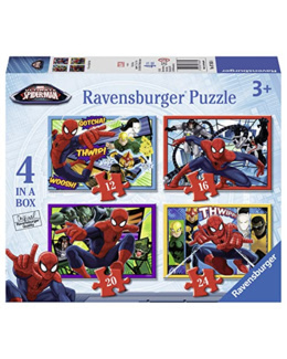 Puzzles - Spider-Man - 12, 16, 20 et 24 pièces