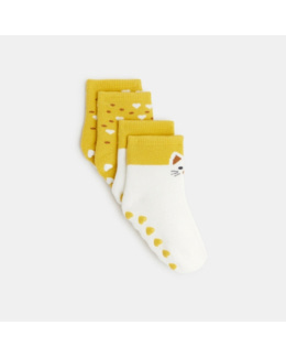 Chaussettes chat anti-glisse