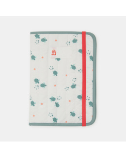 Protège carnet de santé tortue naissance