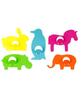Patères animaux en métal