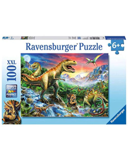 Puzzle - Au temps des dinosaures - 100 pièces