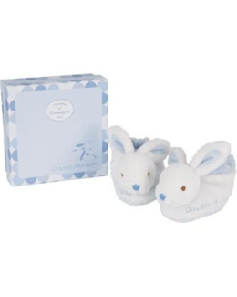 Coffret chaussons bébé lapin bonbon