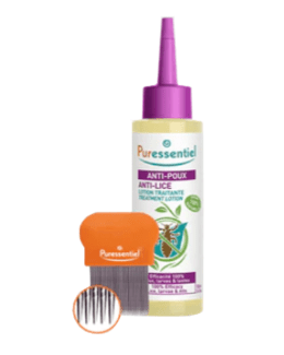 Lotion Traitante anti-poux avec peigne