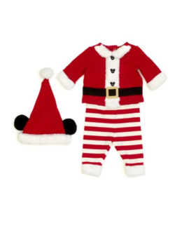 Tenue de Noël Mickey pour bébés