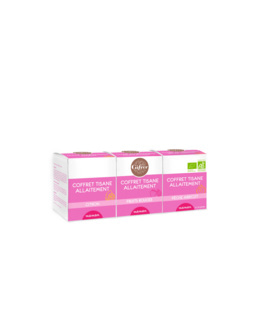 Coffret trois tisanes allaitement BIO