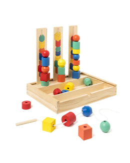 Jeux de perles en bois