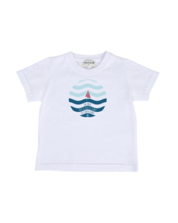T-shirt "bateau" Kids - coton léger
